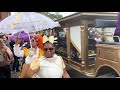 Second-line departs from Russell Batiste's funeral service