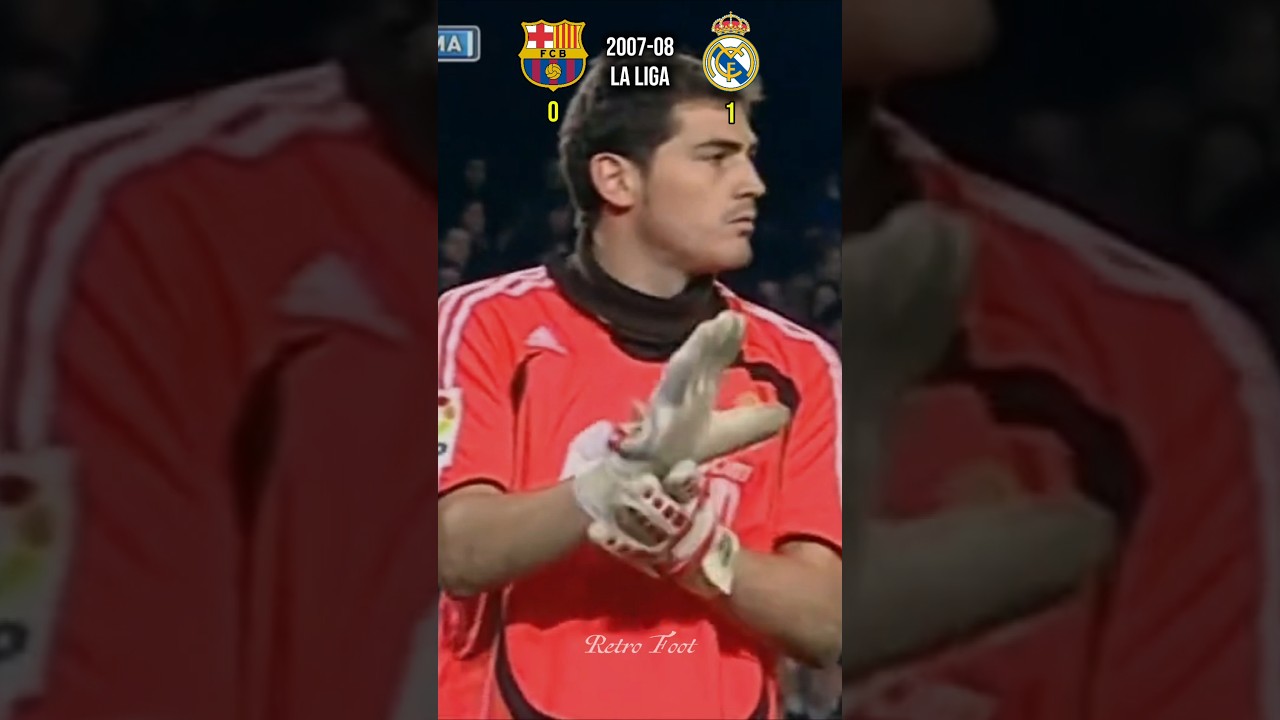 FC Barcelona vs Real Madrid - 2007-2008 La Liga