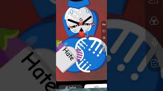 #emojicatcringe #animation #emojicat #capcut #emoijcat #memes #poop| blue emoji cat fart on you P3.