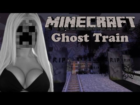 TheGeekBarbie - Minecraft Ghost Train/ Halloween Minecart