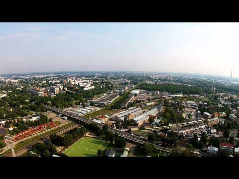 Phantom2 V+ Test #2 Aerial View From Stadium Daugava Riga