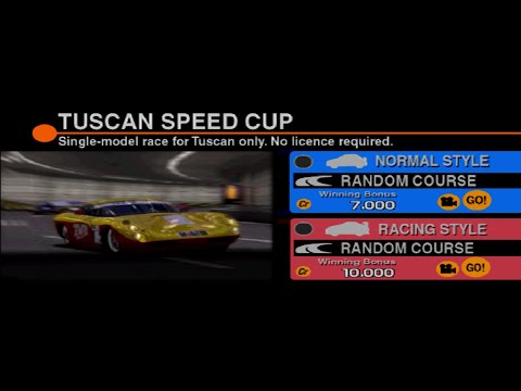Gran Turismo 2 - Events - Tuscan speed cup normal style