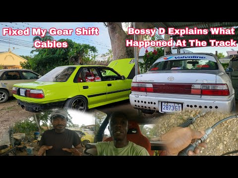 Fixing My Car Gear Shifter Cable | Bossy D Explains What Happened At Last Race Meet 