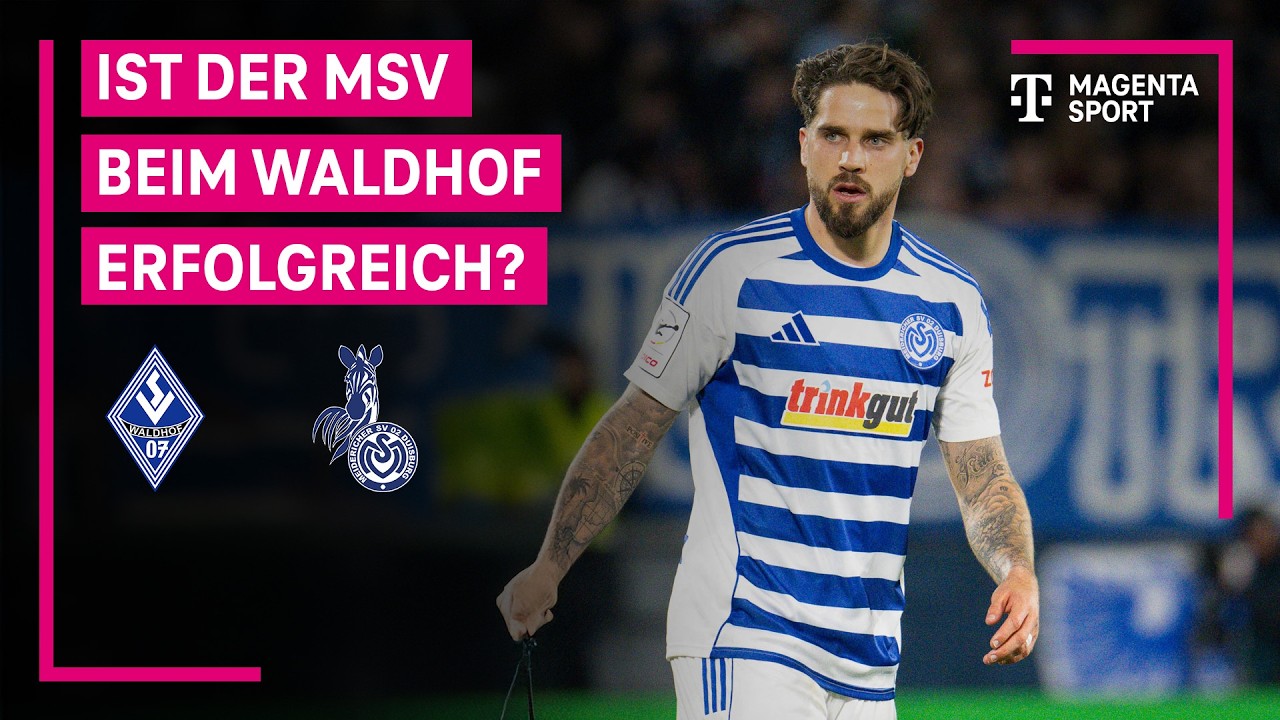 SV Waldhof Mannheim vs MSV Duisburg Highlights
