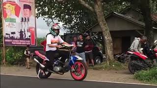 Download lagu ivaa Amelia 05 rider perempuan asal jember setting bebek goreng 2tak mp3