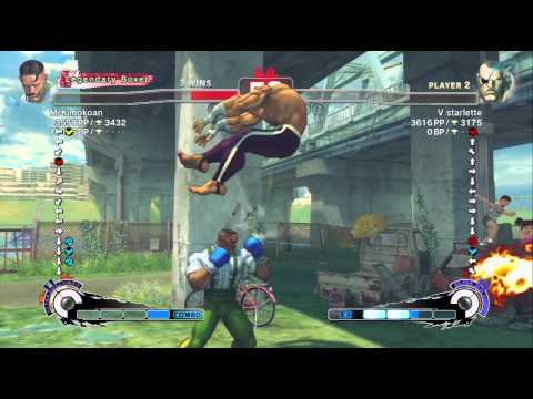 SSFIVAE : E.B. Sagat (V starlette) vs Dudley (MrKimokoan)