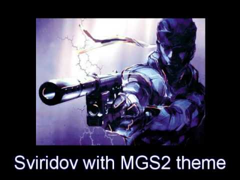Metal Gear Solid theme/Sviridov comparison