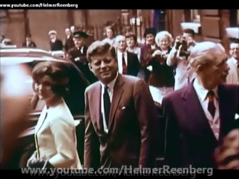 June 5, 1961 - President John F. Kennedy and Prime Minister Harold Macmillan meet at Admiralty House