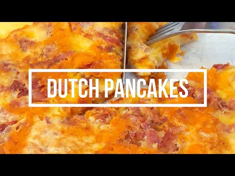 Easy Stovetop Dutch Pancakes in minutes!