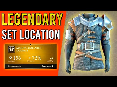 GreedFall Unique Legendary Armor & Weapons Locations - Major's Set