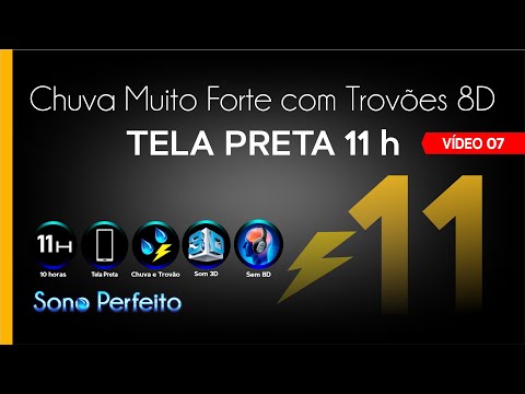 3D Rain Sound and 8D Thunder for Sleep and Relaxation