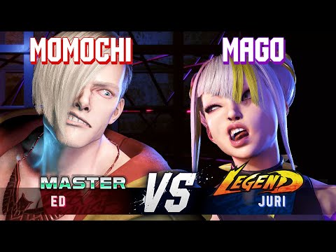 SF6 ▰ MOMOCHI (Ed) vs MAGO (Juri) ▰ High Level Gameplay