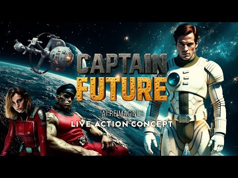 Captain Future Live‑Action Concept: Pilot Intro | AI Reimagined 80s Cartoon