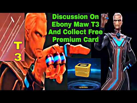 Ebony Maw T3 Confirmed | Monthly Free Premium Card Chest Open - Marvel Future Fight