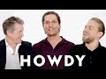 Matthew McConaughey Hugh Grant Charlie Hunnam Teach You Texan And English Slang Vanity Fair