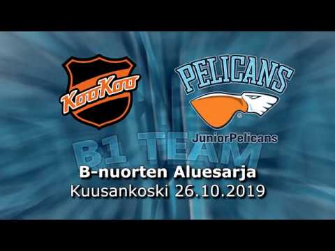 La 26.10.2019 KooKoo Team - Pelicans B1 Team