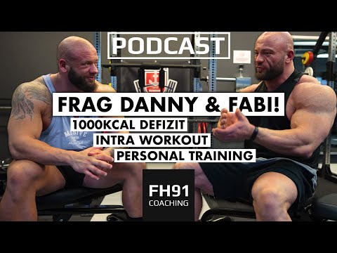1.000kcal Defizit?! Wie sieht gutes PT aus? Mini Cuts, Cortisol, GK Training - Q&A mit Danny!
