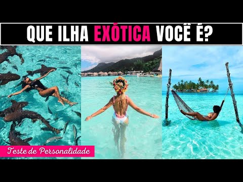QUE ILHA EXÓTICA VOCÊ É? Quiz de teste de personalidade - Implacável Quiz