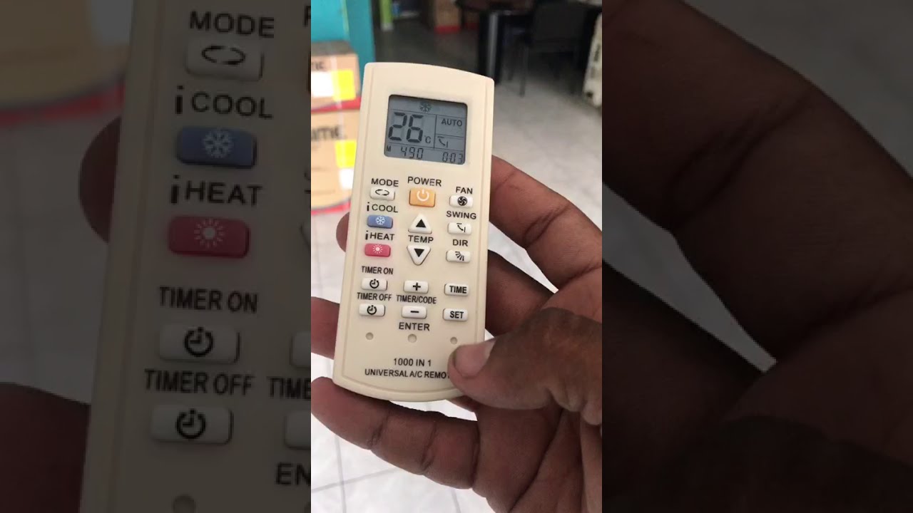 Watch Now COMO PROGRAMAR TU CONTROL UNIVERSAL MINISPLIT, AIRE ACONDICIONADO COMO PROGRAMAR TU CONTROL UNIVERSAL MINISPLIT, AIRE ACONDICIONADO