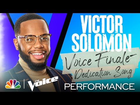 Victor Solomon Sings Bonnie Raitt's "I Can't Make You Love Me" - The Voice Finale Performances 2021