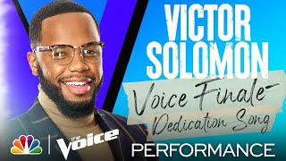 Victor Solomon Sings Bonnie Raitt's "I Can't Make You Love Me" - The Voice Finale Performances 2021