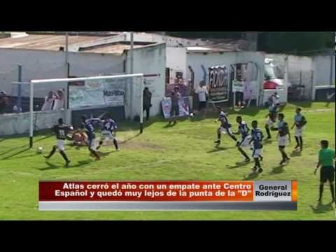 Primera "D" fecha 19: Atlas 1 Centro Español 1