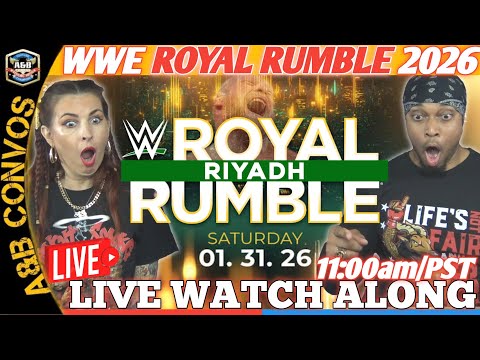 🔴 WWE Royal Rumble 2026 LIVE Stream Watch Along | Full Show 1/31/26