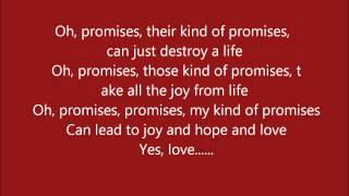 Glee - Promises, promises - Lyrics