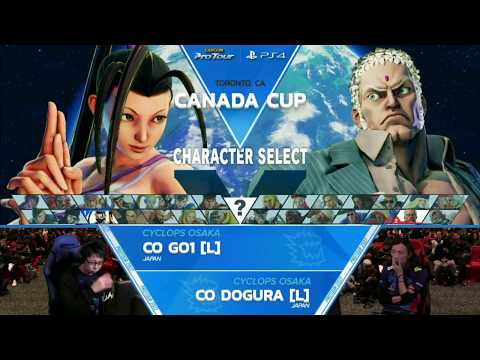 "BBR" SFV CANADA CUP 2017 Grand Finals 2nd Set - CO GO1 vs CO DOGURA