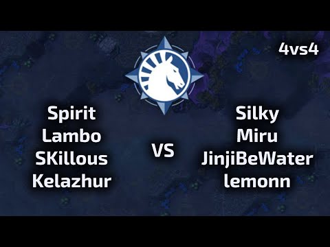 4v4 Spirit Lambo SKillous Kelazhur VS Silky Miru lemon JinjiBeWater