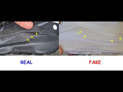 Nike Pegasus trail 5 real vs fake. How to spot fake Nike Pegasus trail sneakers