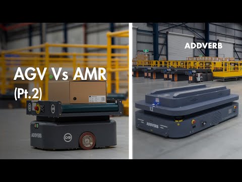 AGV Vs AMRs | Robotic Solution | Warehouse Automation | Addverb