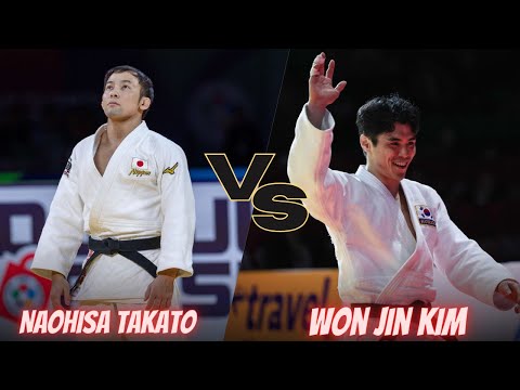 Naohisa TAKATO vs Won Jin KIM  - Hungary Masters 2023 - 柔道