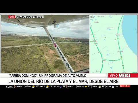 🏖️🛩️ A24 recorre el Partido de la Costa desde el aire