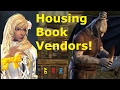 ESO Housing Book Vendors Locations Readable Books For Furnishing Elder Scrolls Online