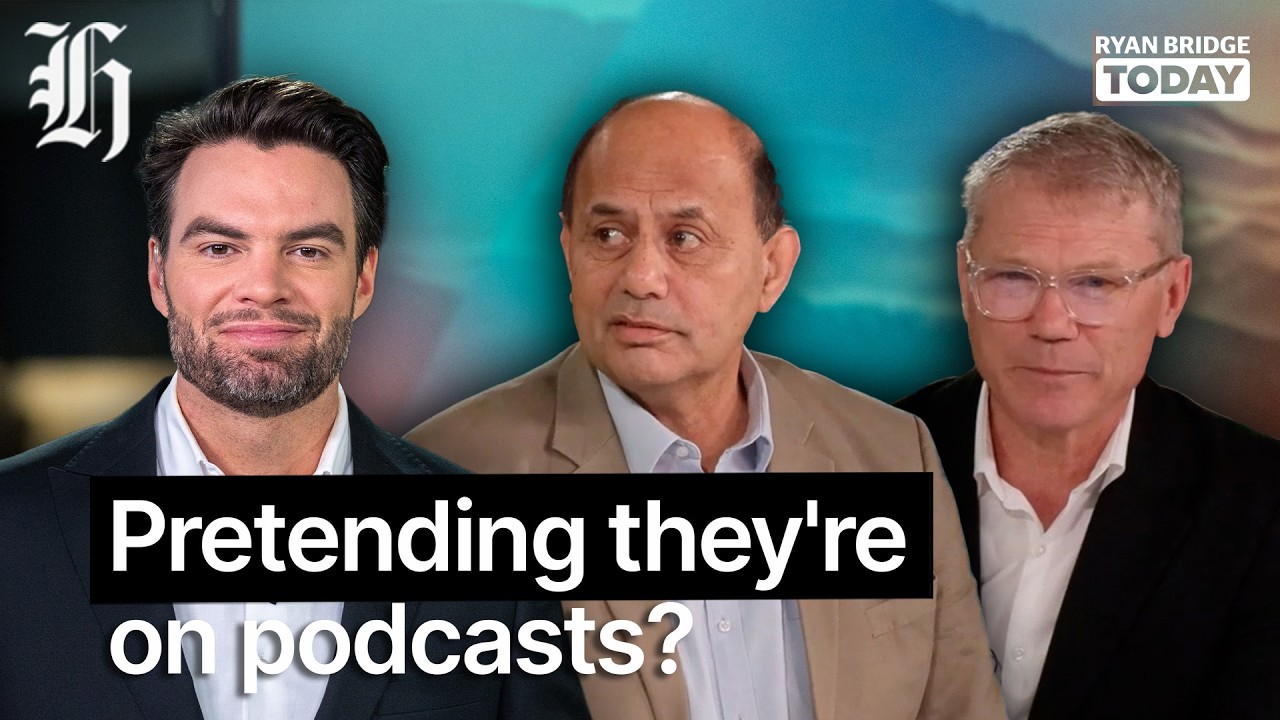 Why are the National and Labour leaders pretending they're on podcasts? | Ryan Bridge TODAY