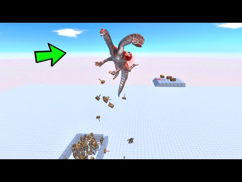 Power of 60 Ghor Hammers vs Titan Bosses. Animal Revolt Battle Simulator