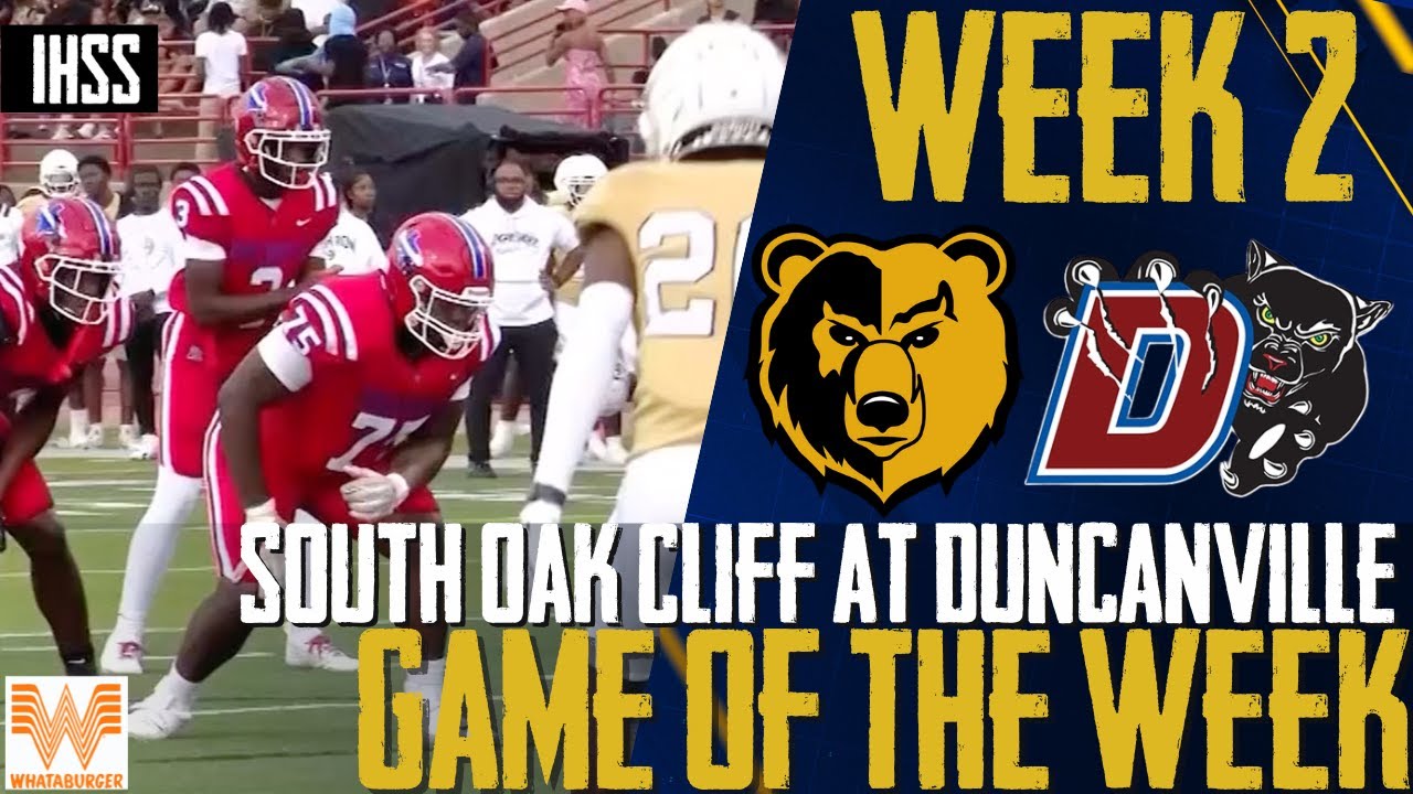 Duncanville Holds Off South Oak Cliff in a 35-28 Thriller!