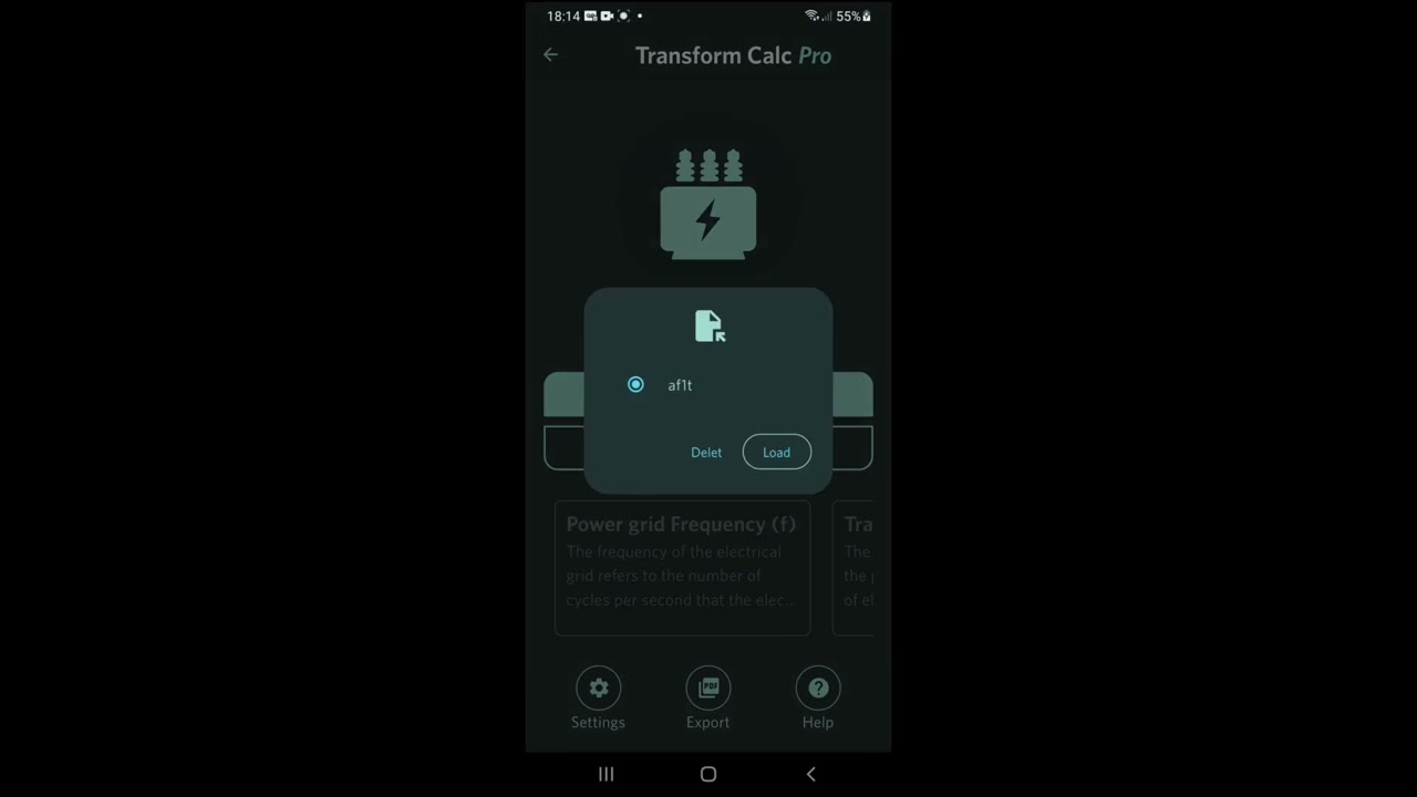 Free Transformer Calculation App
