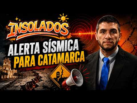 🚨¿Catamarca está preparada para un terremoto? | Diego Figueroa presenta un sistema de alerta sísmica
