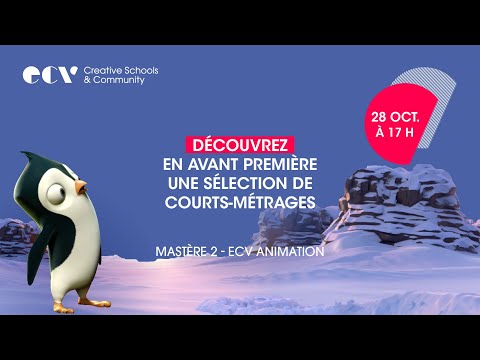 [Replay] Courts-métrages ECV Animation -  Mastère Cinéma d'animation 2D & 3D