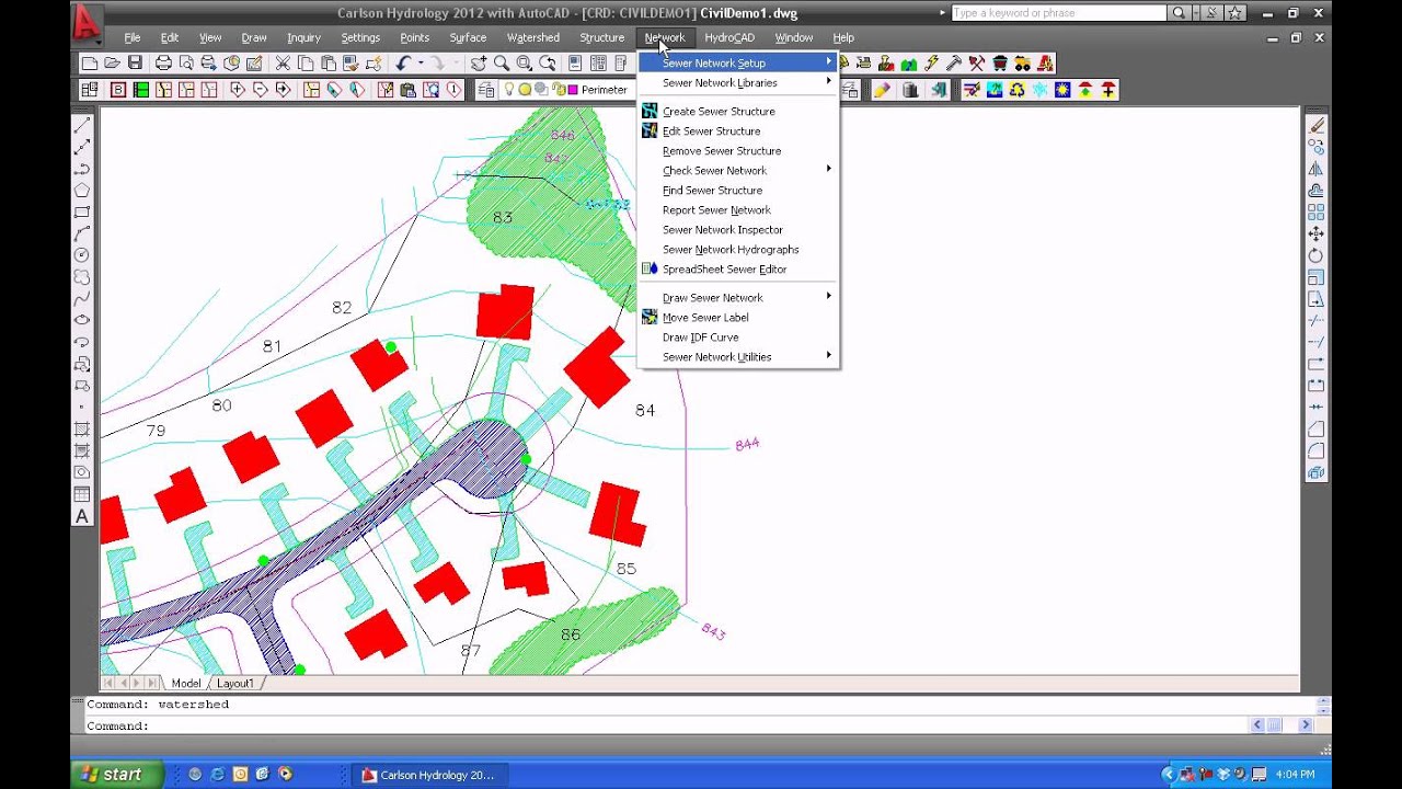 Watershed Analysis Layer Usage