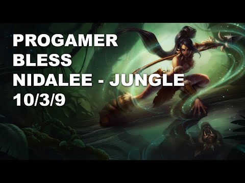 Progamer Bless Jungle Nidalee vs Karthus - KR Challenger Rank Game 10.7