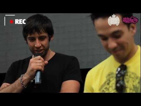 Laidback Luke vs Example - 'Natural Disaster' (Live & Improvised)