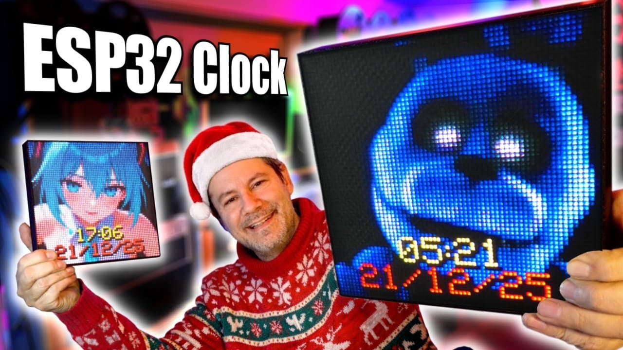 FNAF Clock con ESP32, lo programmo senza saperlo fare!