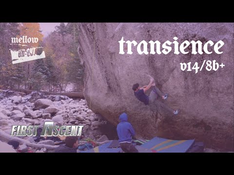 UNCUT: Jimmy Webb - Transience (V14/8B+) First Ascent