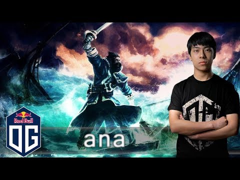 OG.ana Kunkka Gameplay - Unranked Match - OG Dota 2.