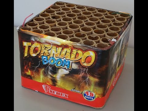 49sh SUREX prof cake - Tornado Boom - Loots vuurwerk - Surex Fireworks