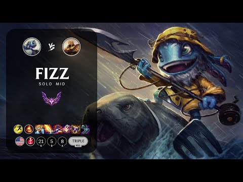 Fizz Mid vs Azir - NA Master Patch 13.13