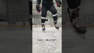 3 Simple Drills You Should Try Before You Start Skating ⛸️ #hockey #skating #skatingdrill #nhl2023